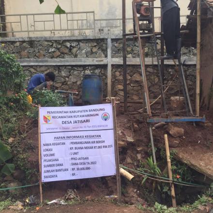 PEMBANGUNAN DESA JATISARI T.A 2022